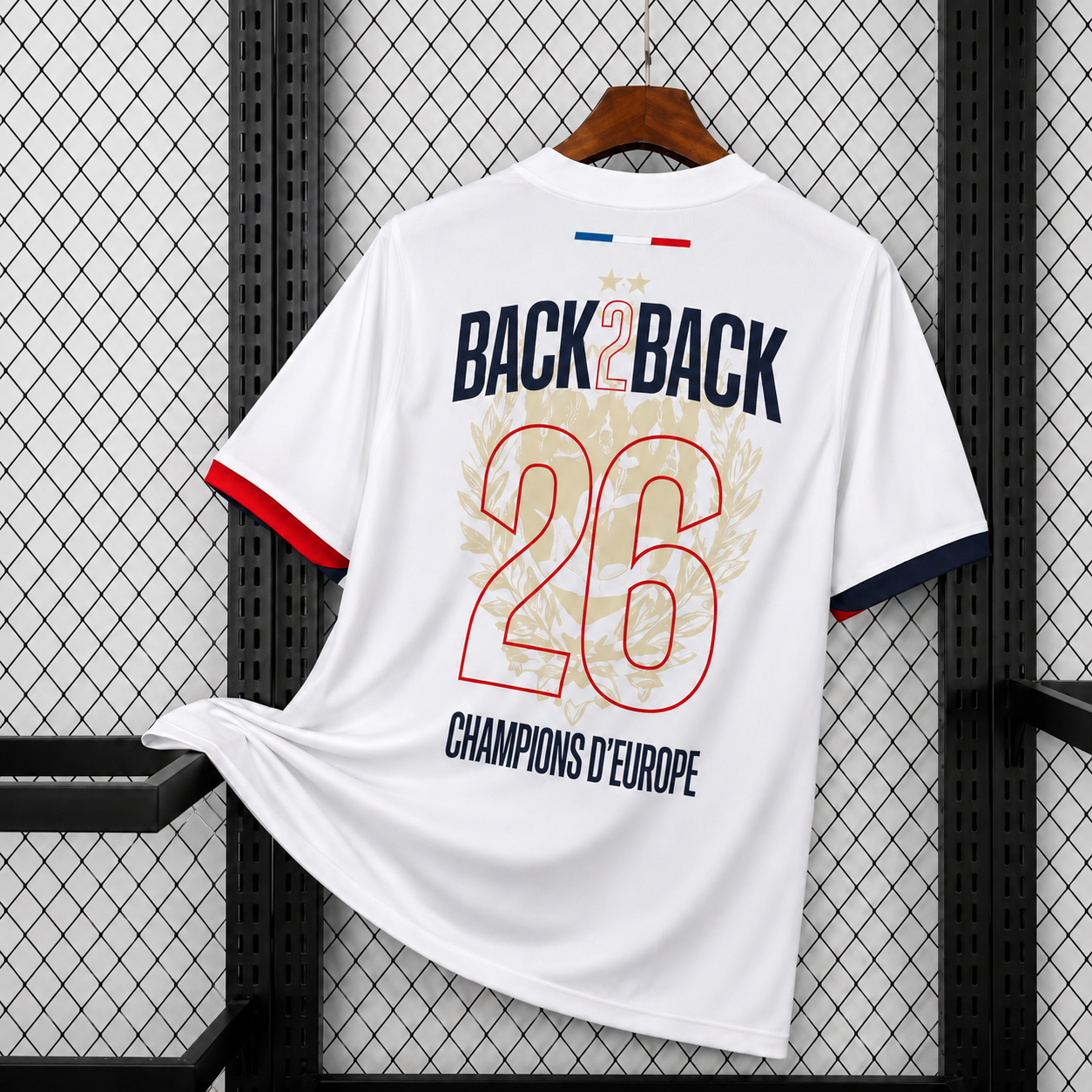 Back2Back psg 2 étoiles Blanc