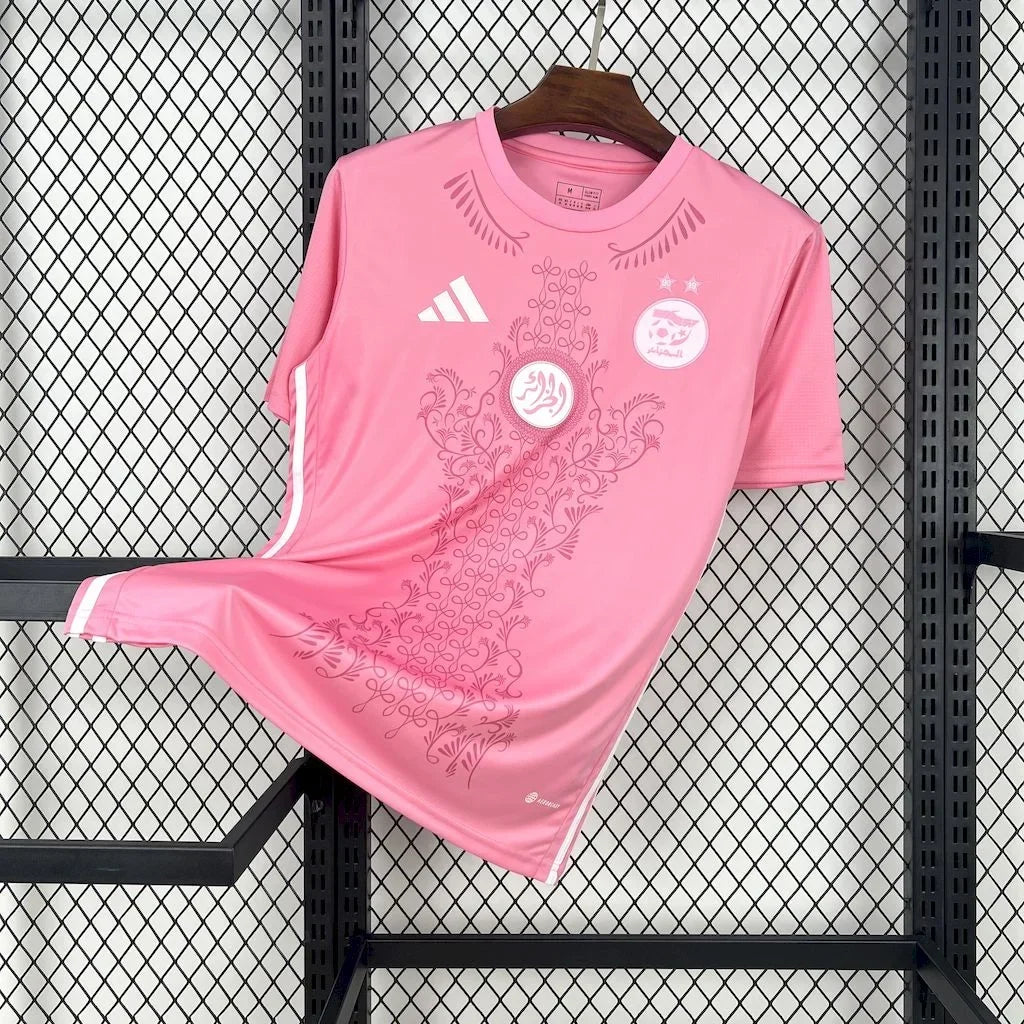 Maillot Algérie foot rose 2025 2026