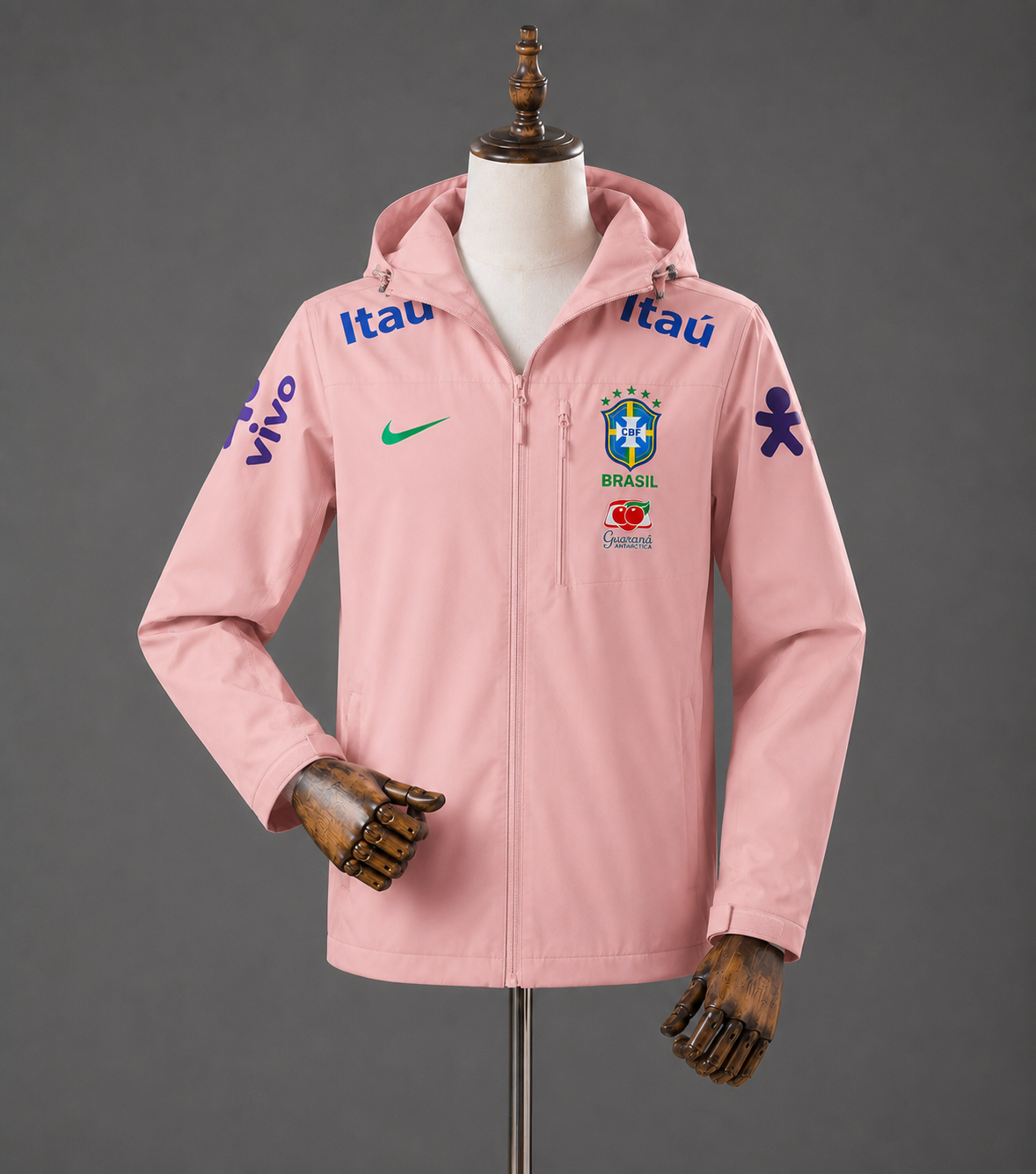 Veste Bresil Seleção Rose