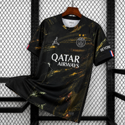 Maillot PSG deux Étoiles ( Éditions noir )