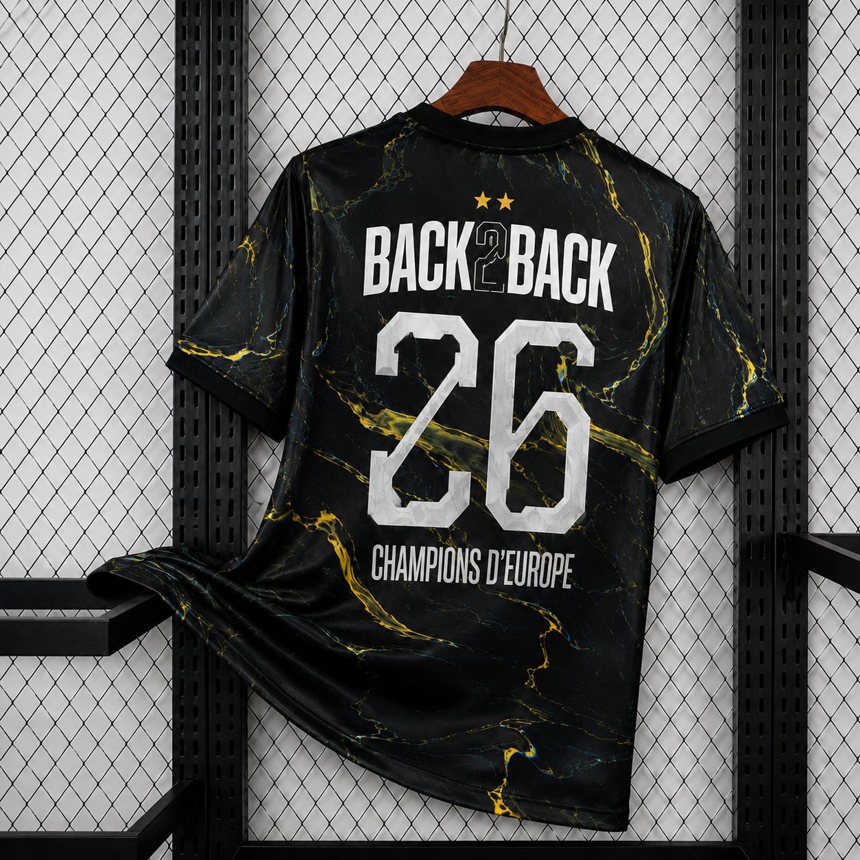 Back2Back psg 2 étoiles Noir